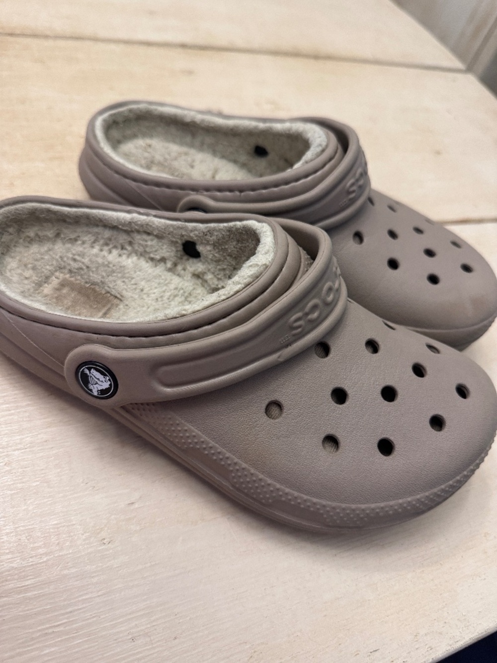 J3 Lined Crocs